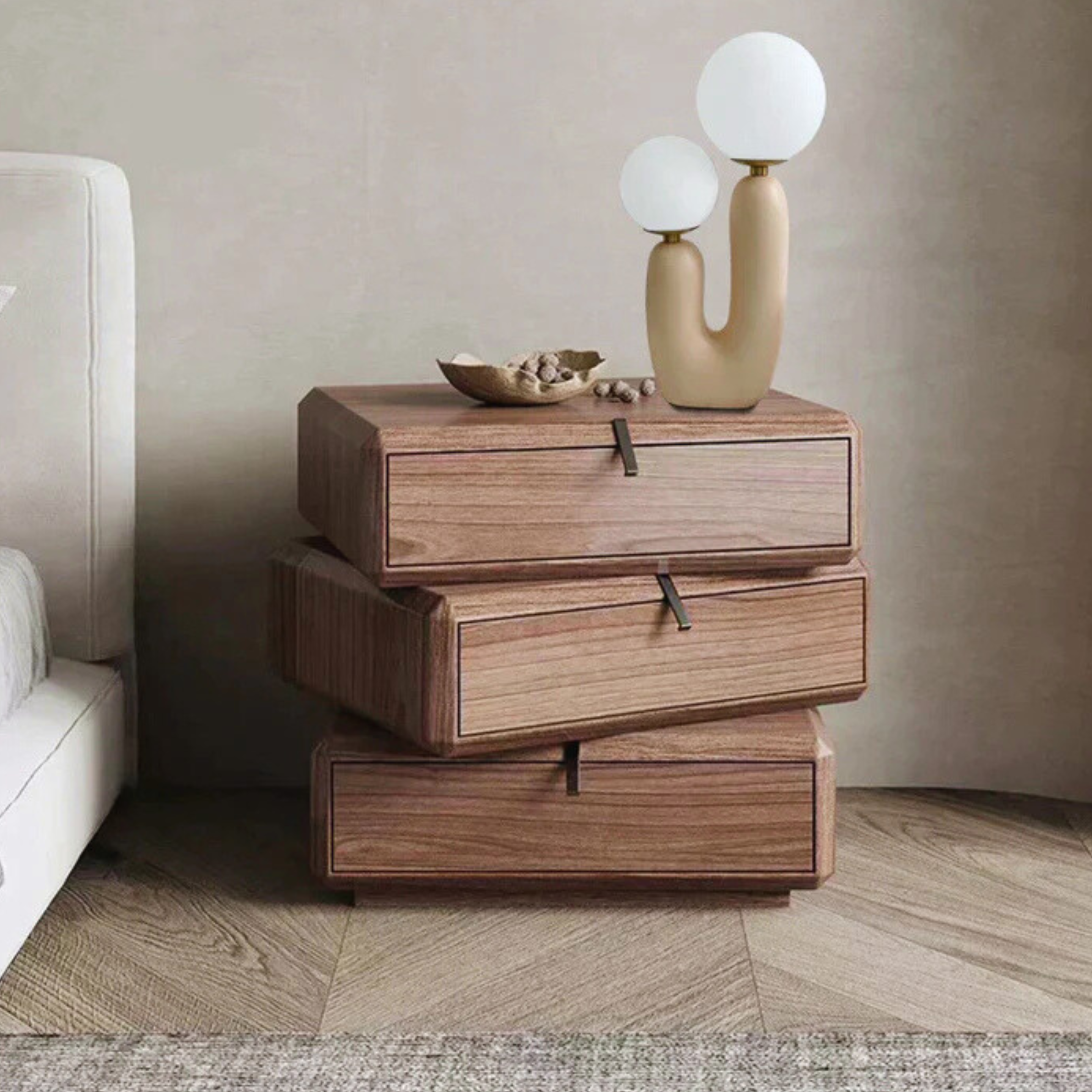 Radiant Cactus-Inspired Modern Table Lamp