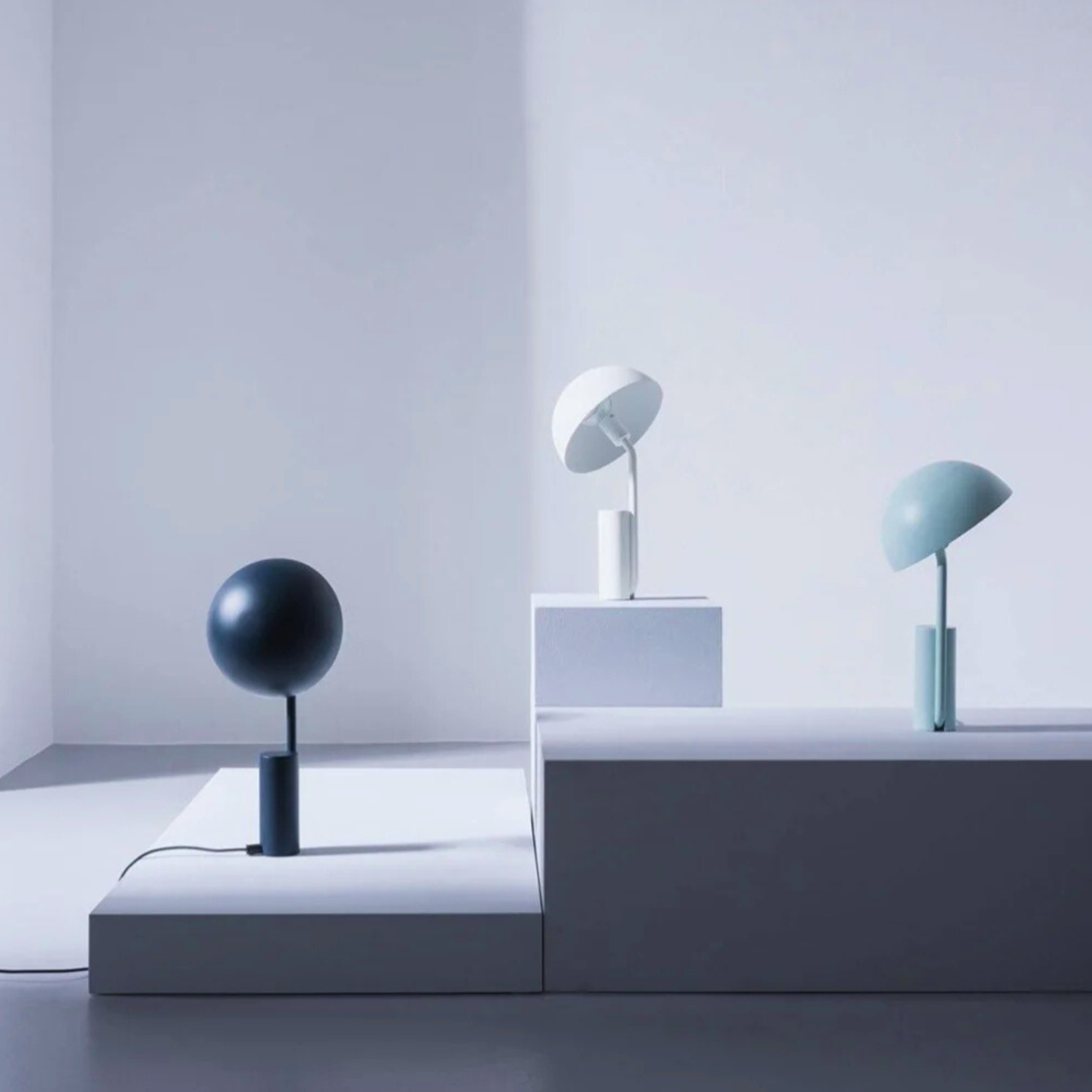 Elegant Table Lamp with Functional Adjustable Geometric Shade