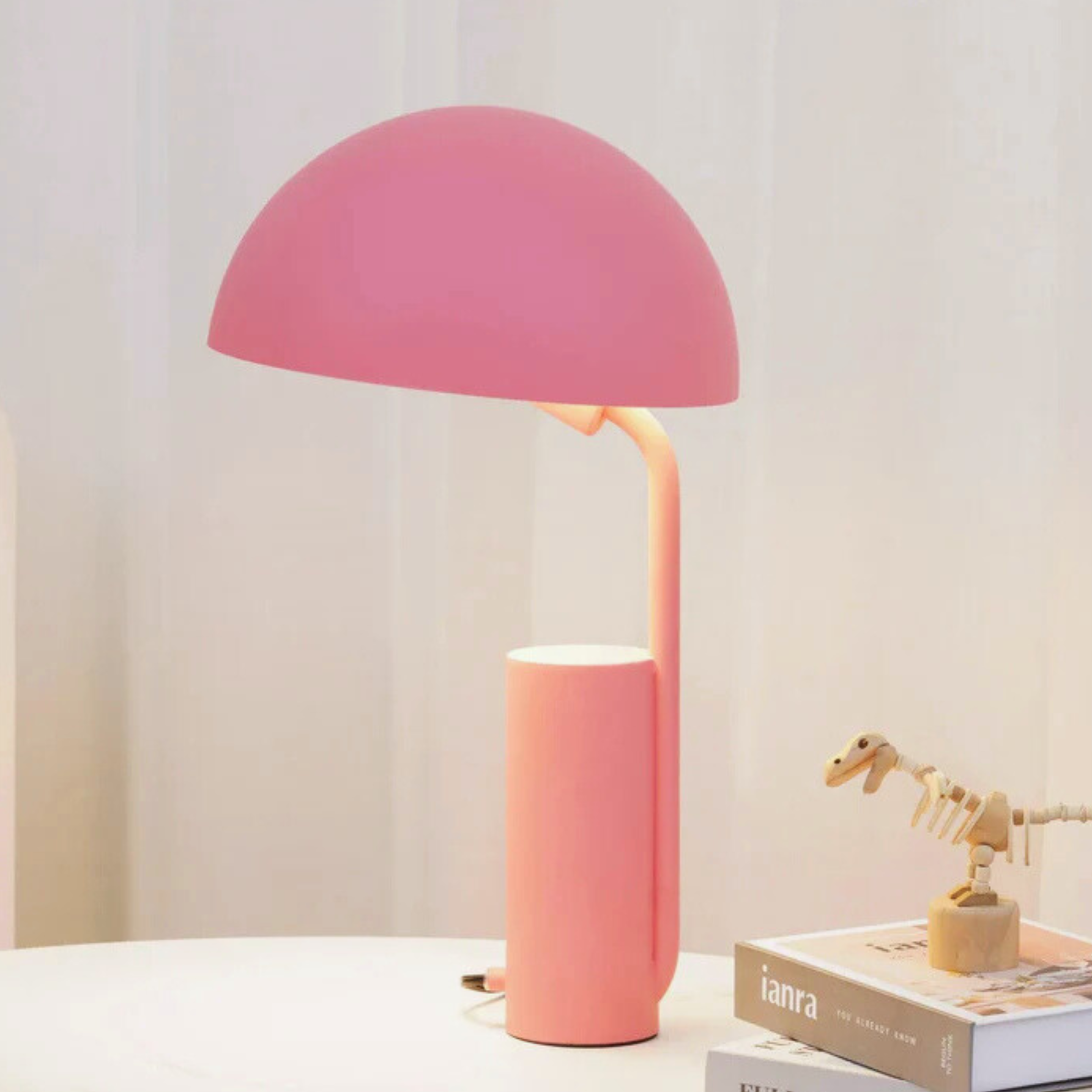 Elegant Table Lamp with Functional Adjustable Geometric Shade