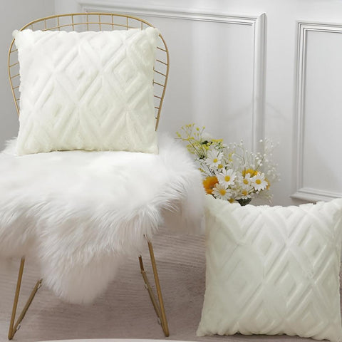Premium Geometric 3D Cushion Cover