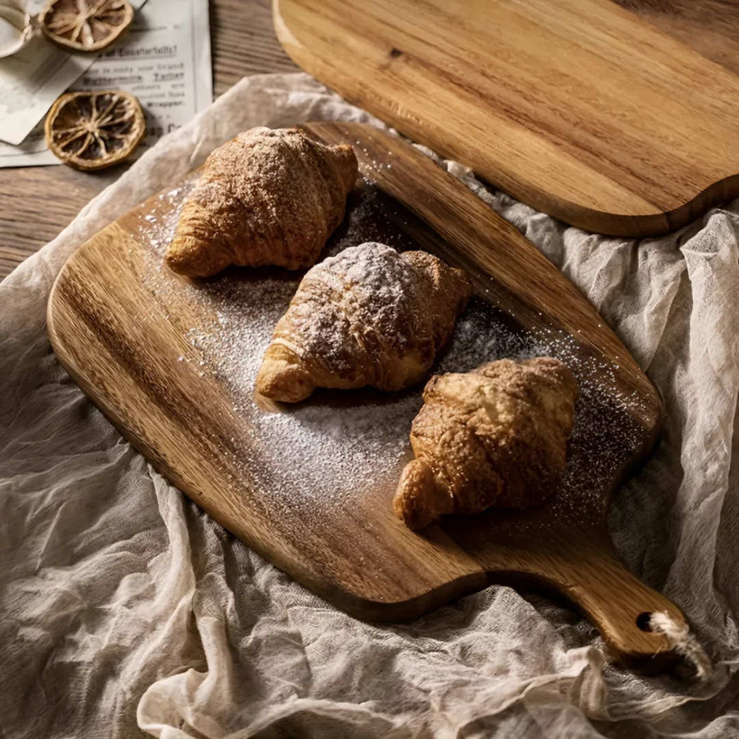 Artisanal Natural Wood Serving Platter