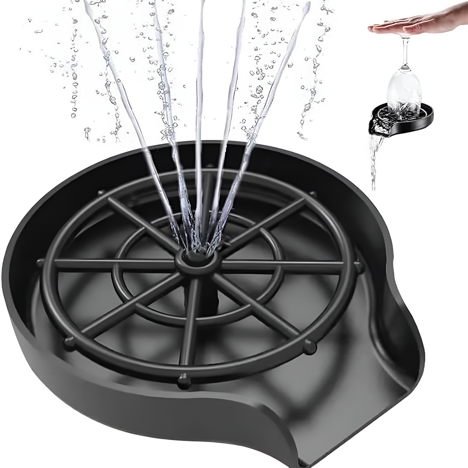 Automatic Instant Glass Rinser