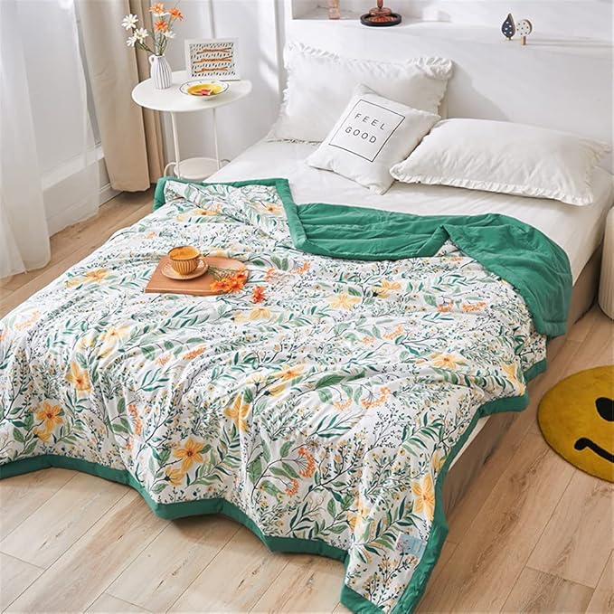 Enchanted Floral Serenity Blanket