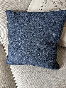 Cozy Teddy Boucle Handwoven Cushion Cover