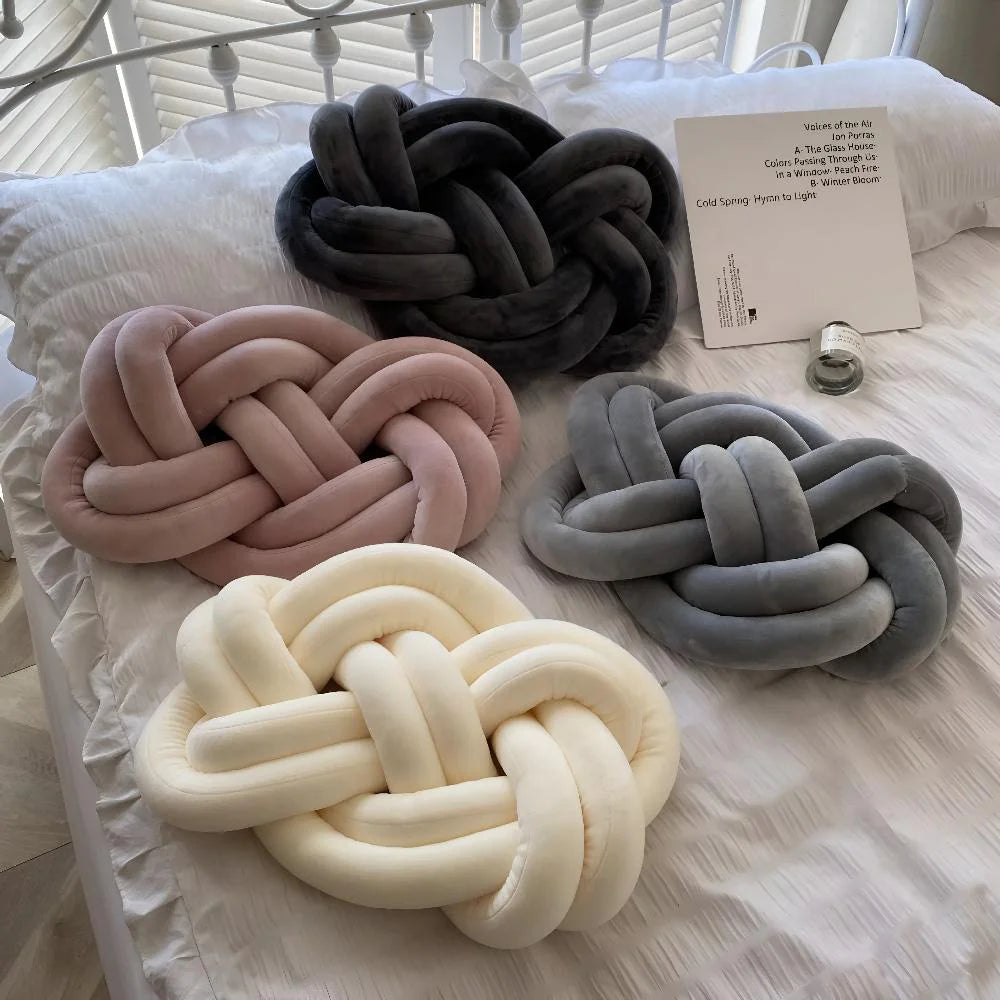 Soft Knot-Style Cushion