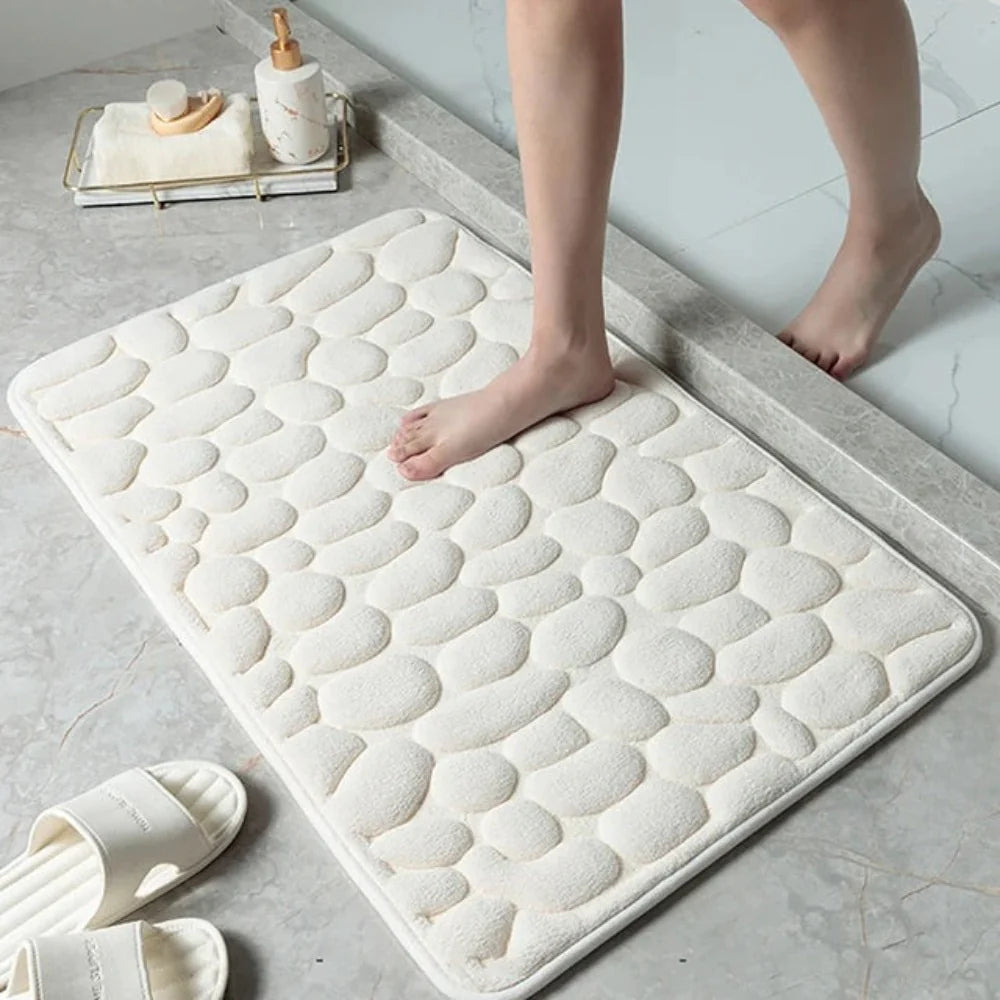 Highly Absorbent Cobblestone Embossed Versatile Mat