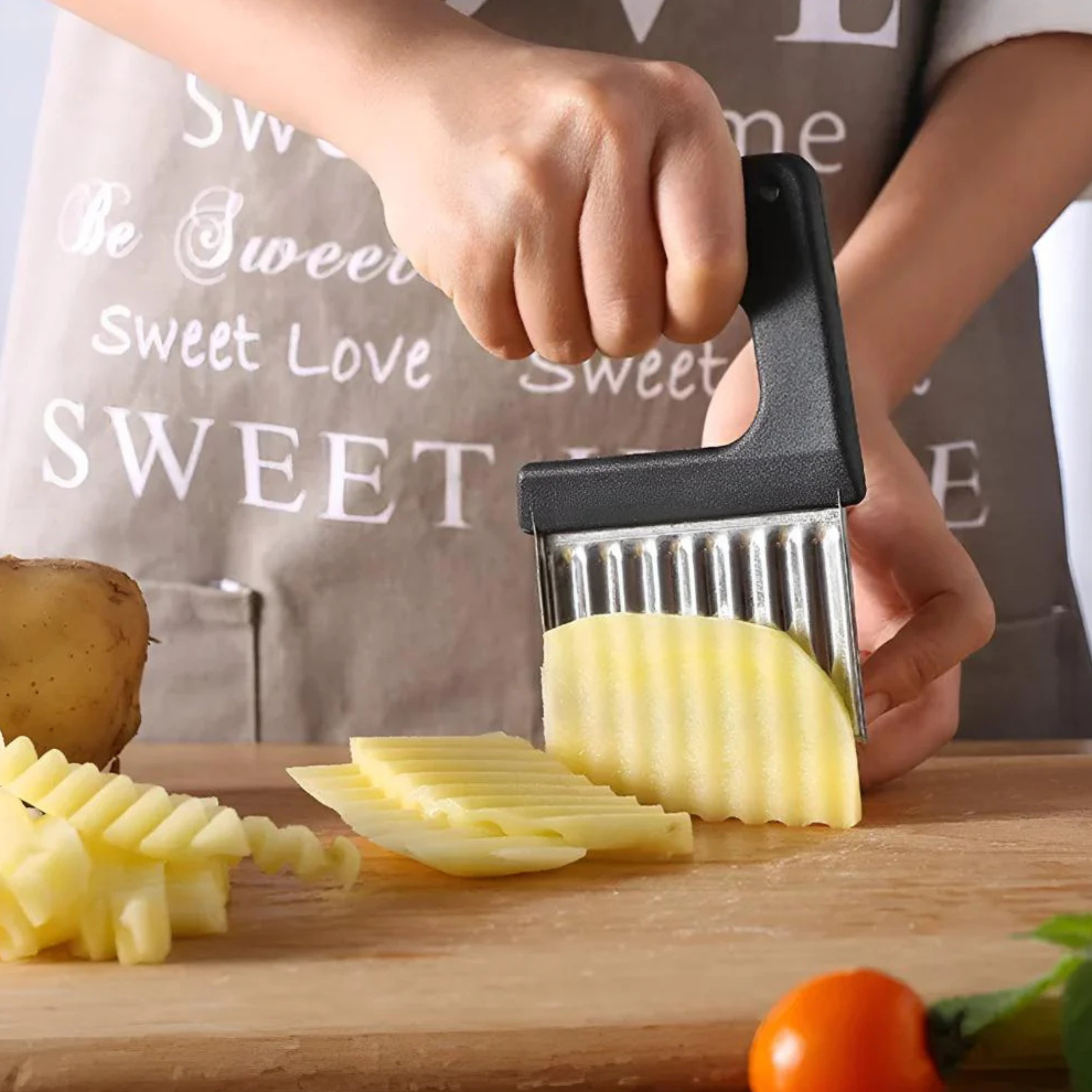 Wave Pattern Chips Cutter