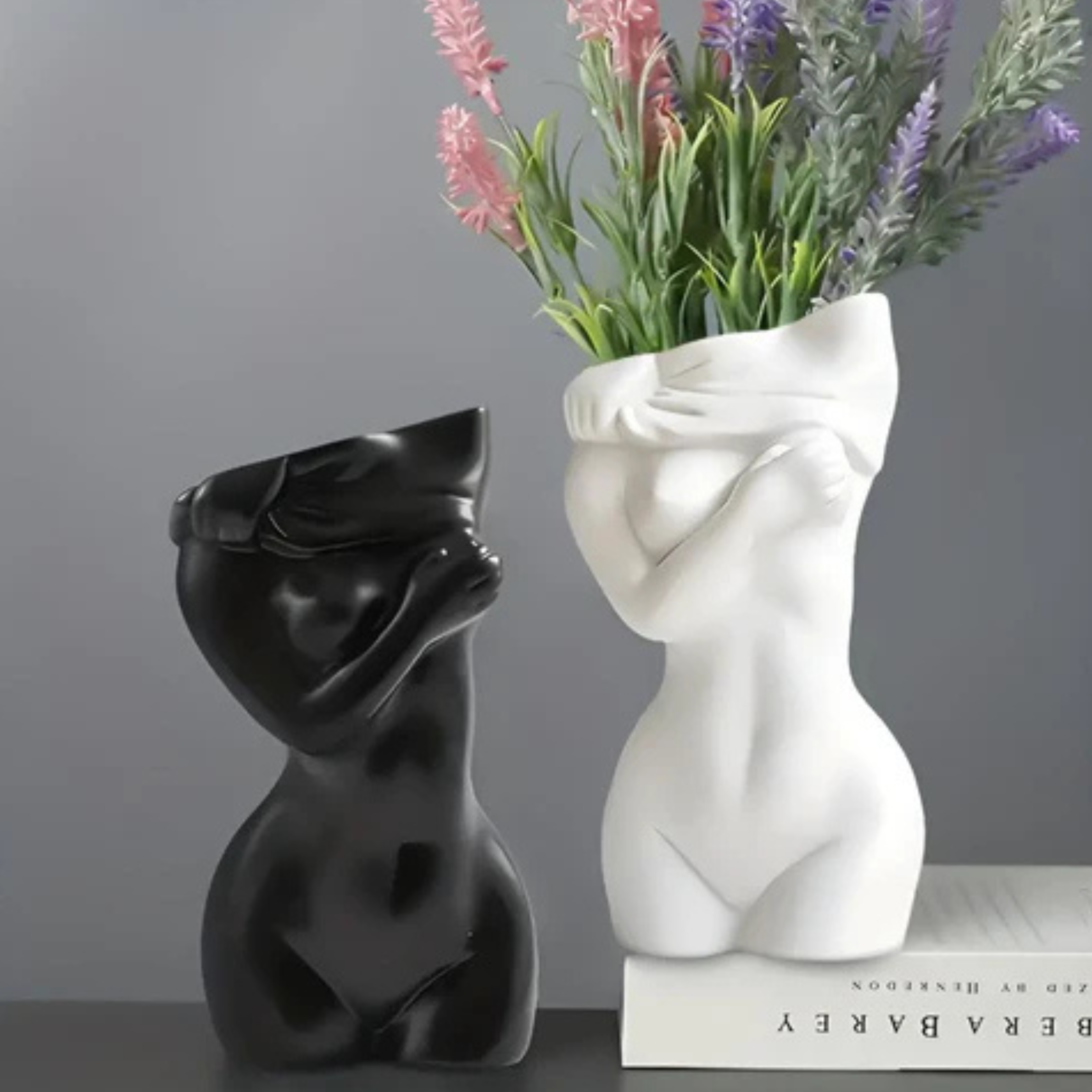 Elegant Sculptural Body Contour Vase