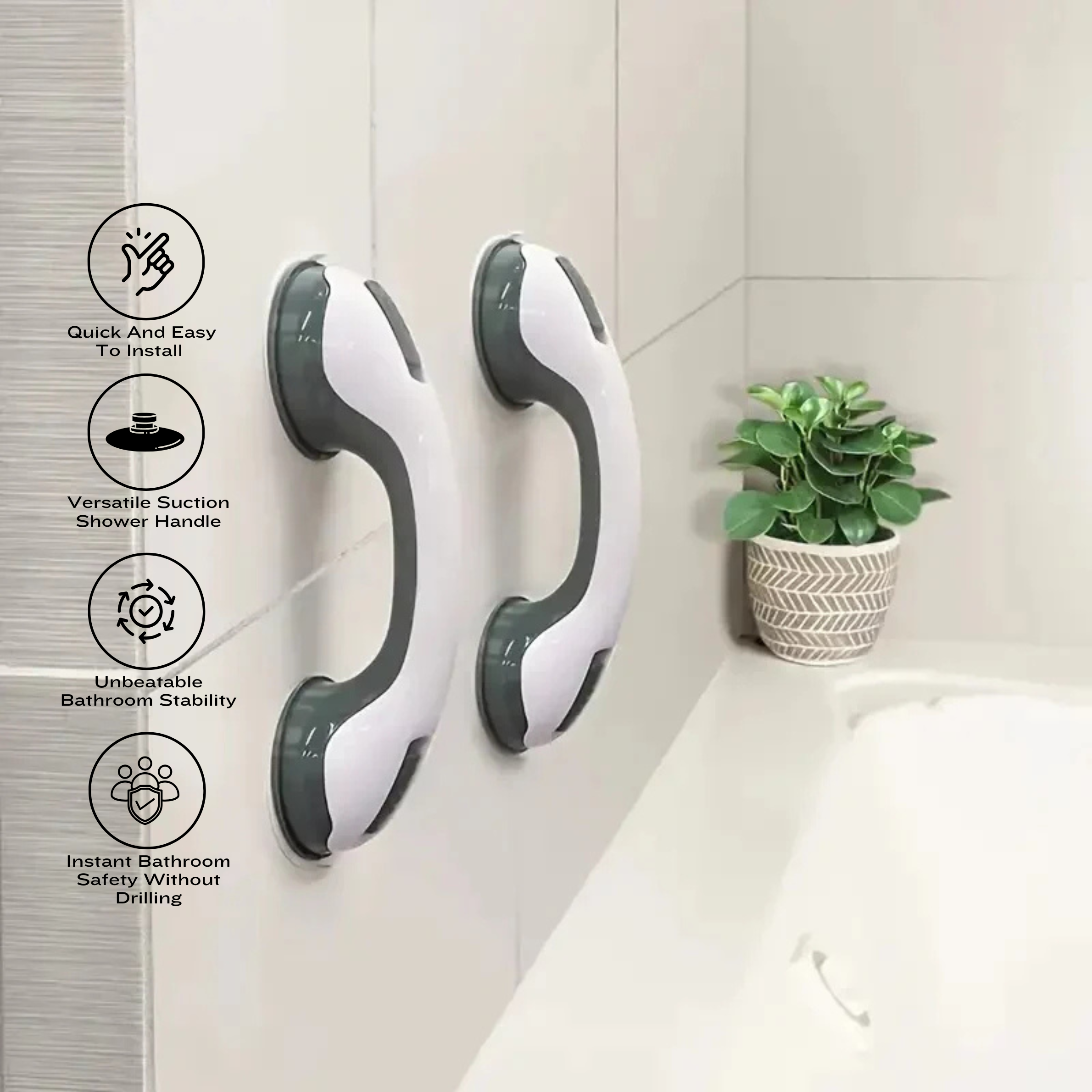 Reliable Safety Handle | Supportive Durable Grab Bar