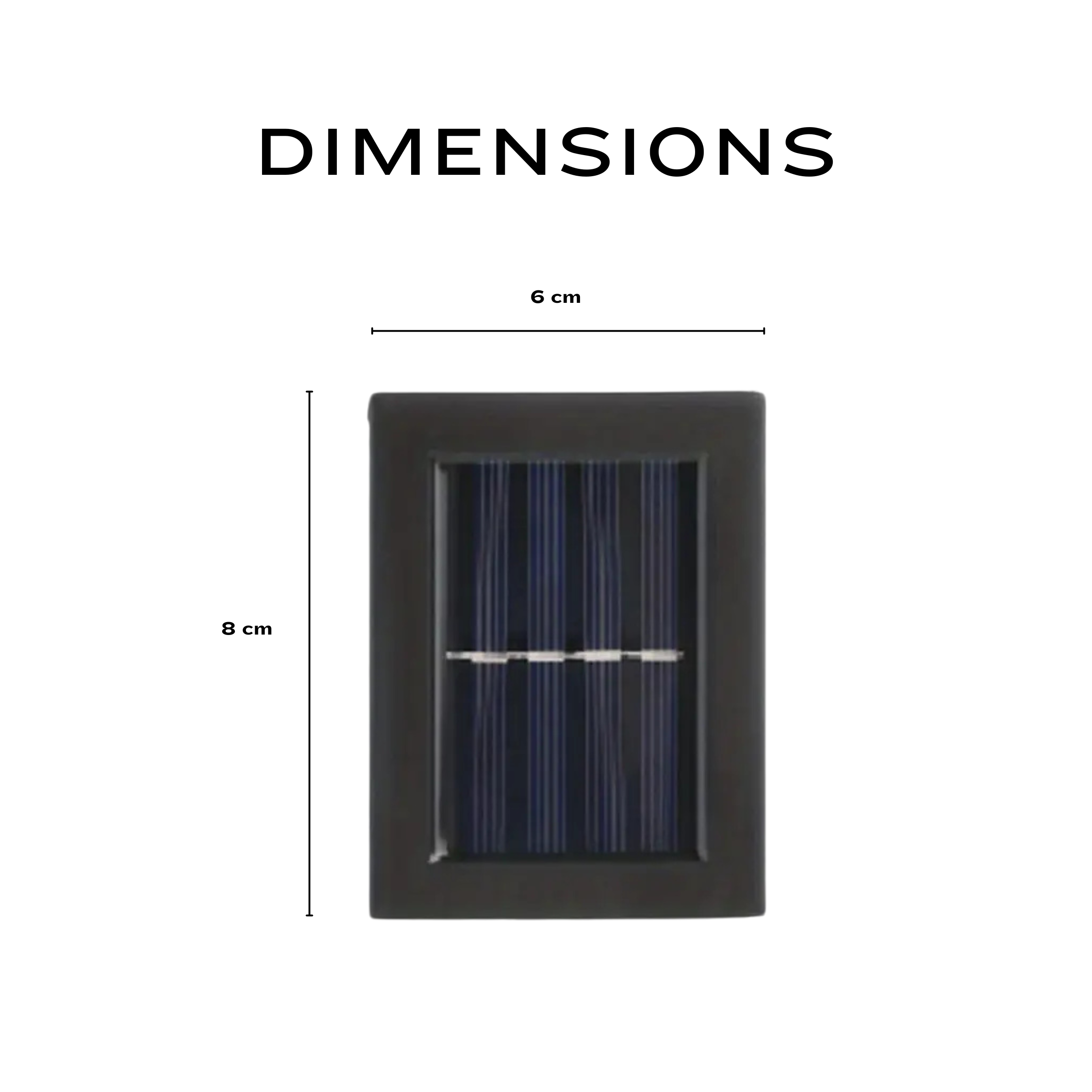 Elegant Minimalist LED Solar Outdoor Lights