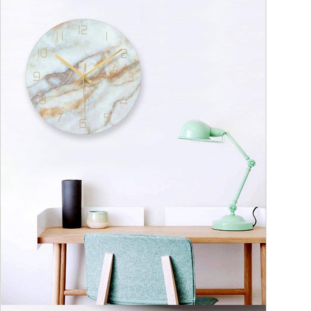 Marble Luxe Wall Clock