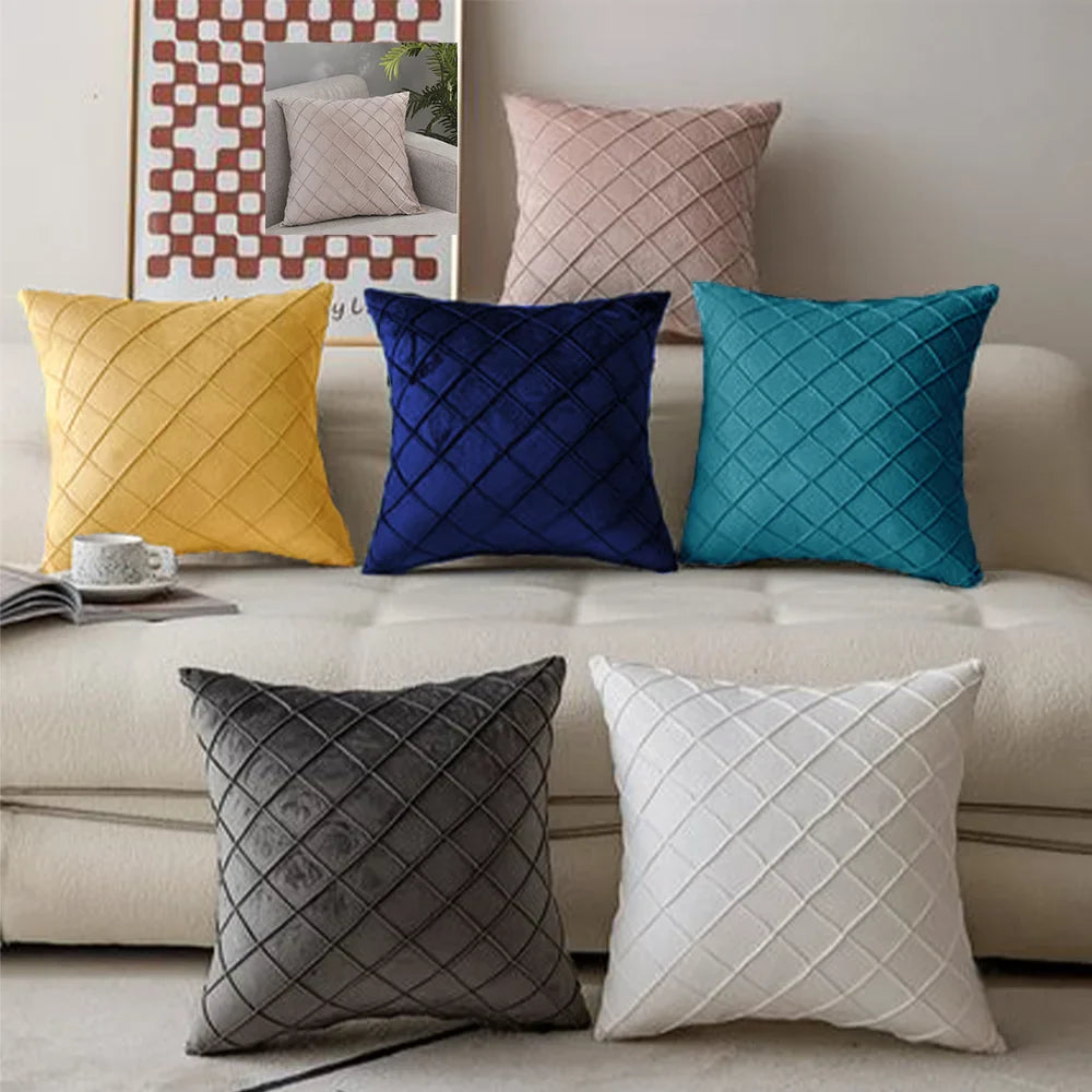Elegant Velvet Luxe Cushion Cover