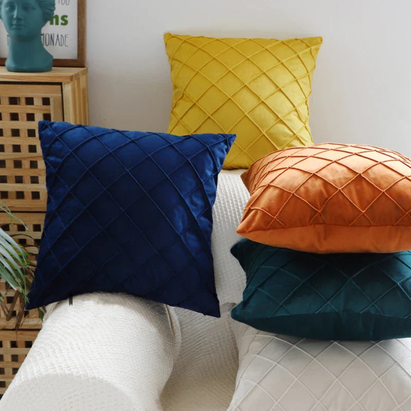 Elegant Velvet Luxe Cushion Cover