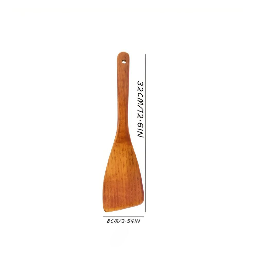 High-Quality Classic Wooden Kitchen Utensils | 4-Piece Set