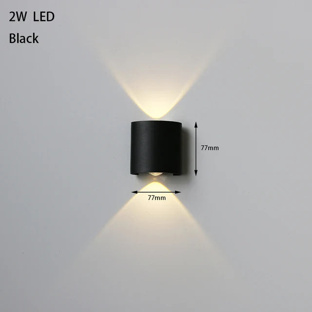 Radiant Core LED Wall Light | For Outdoor & Indoor Use