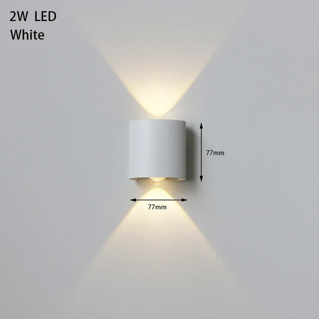 Radiant Core LED Wall Light | For Outdoor & Indoor Use