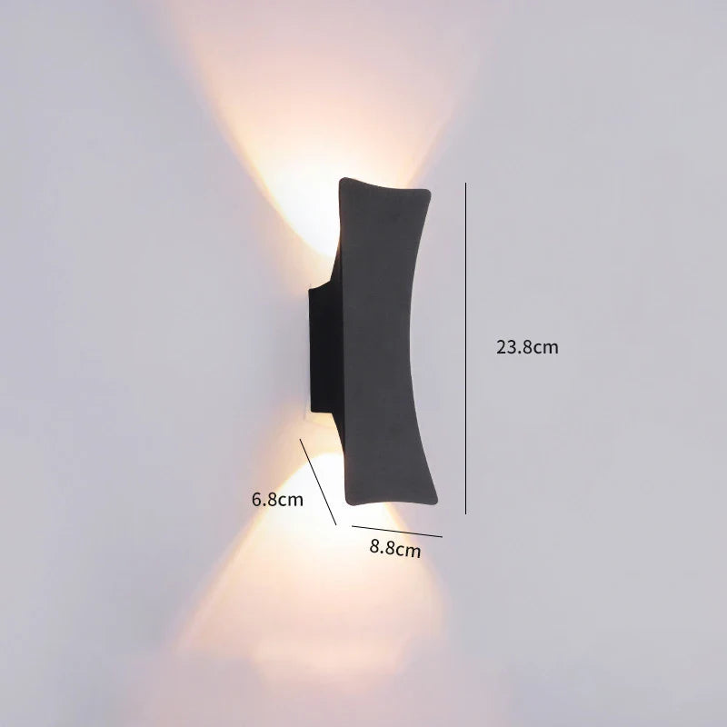 Modern Ambient Outdoor Wall Light