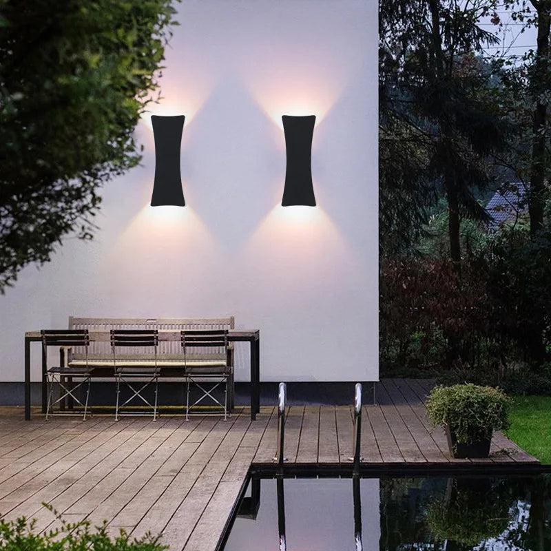 Modern Ambient Outdoor Wall Light