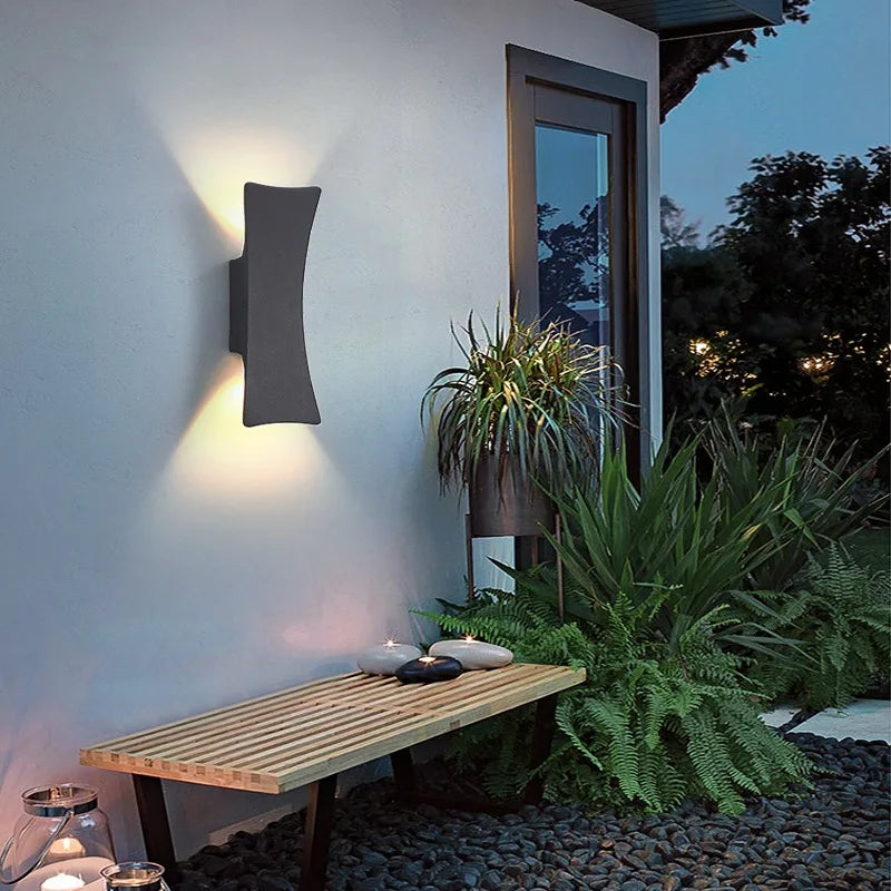 Modern Ambient Outdoor Wall Light