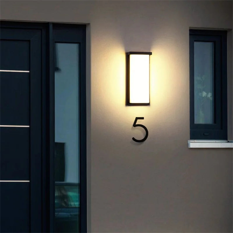 Elegant Weatherproof LED Outdoor Wall Light