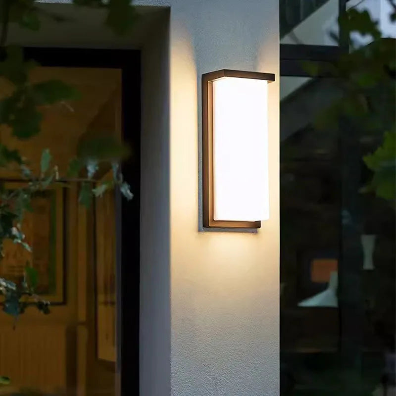Elegant Weatherproof LED Outdoor Wall Light