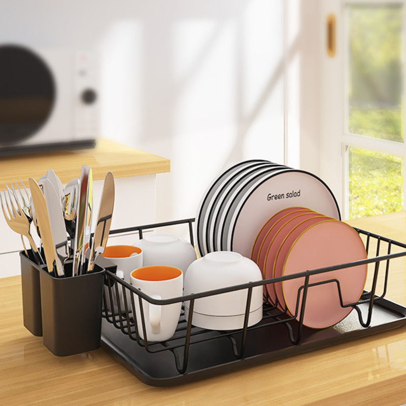 High-Quality Stainless Steel Dish Drying & Organizer Rack