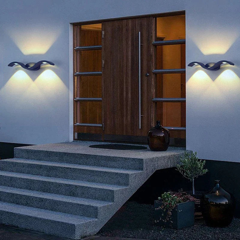 Elegant Bird Silhouette Wall Light