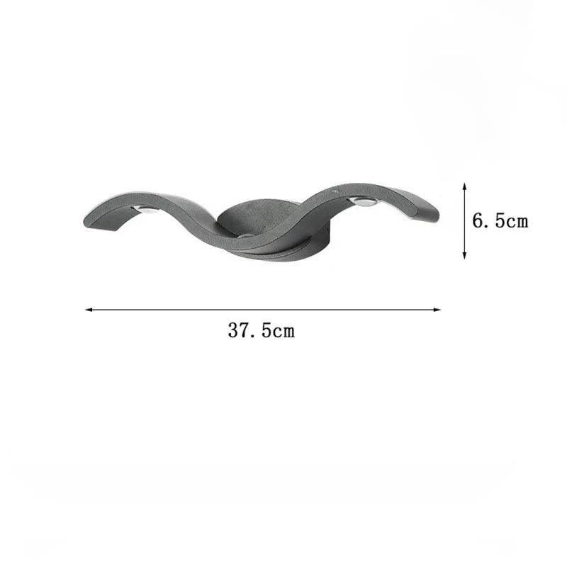 Elegant Bird Silhouette Wall Light
