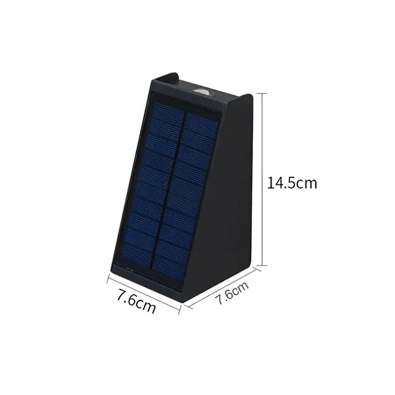 Solar Flare Outdoor Wall Light