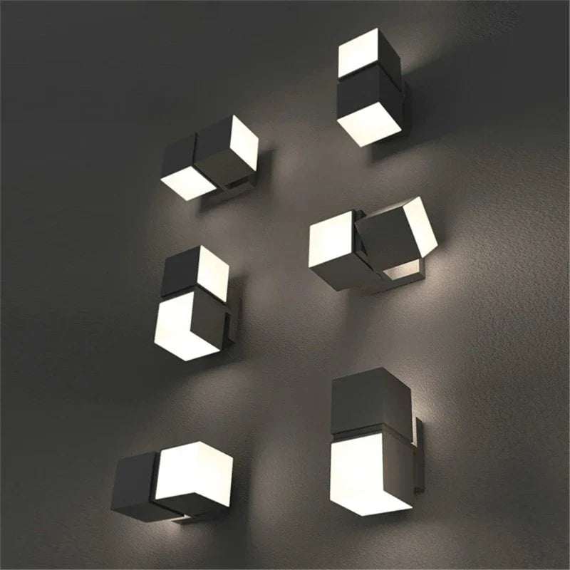 Modern Glow Outdoor LED Wall Light