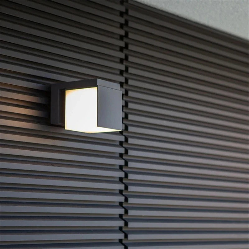 Modern Glow Outdoor LED Wall Light