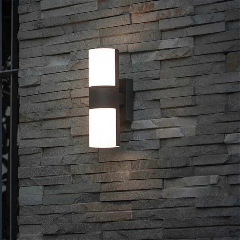 Modern Glow Outdoor LED Wall Light
