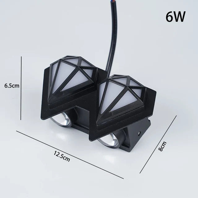 Radiant Diamond Outdoor Wall Light