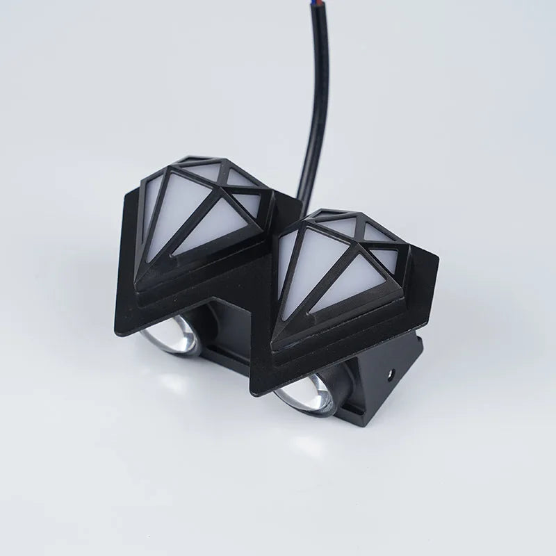 Radiant Diamond Outdoor Wall Light