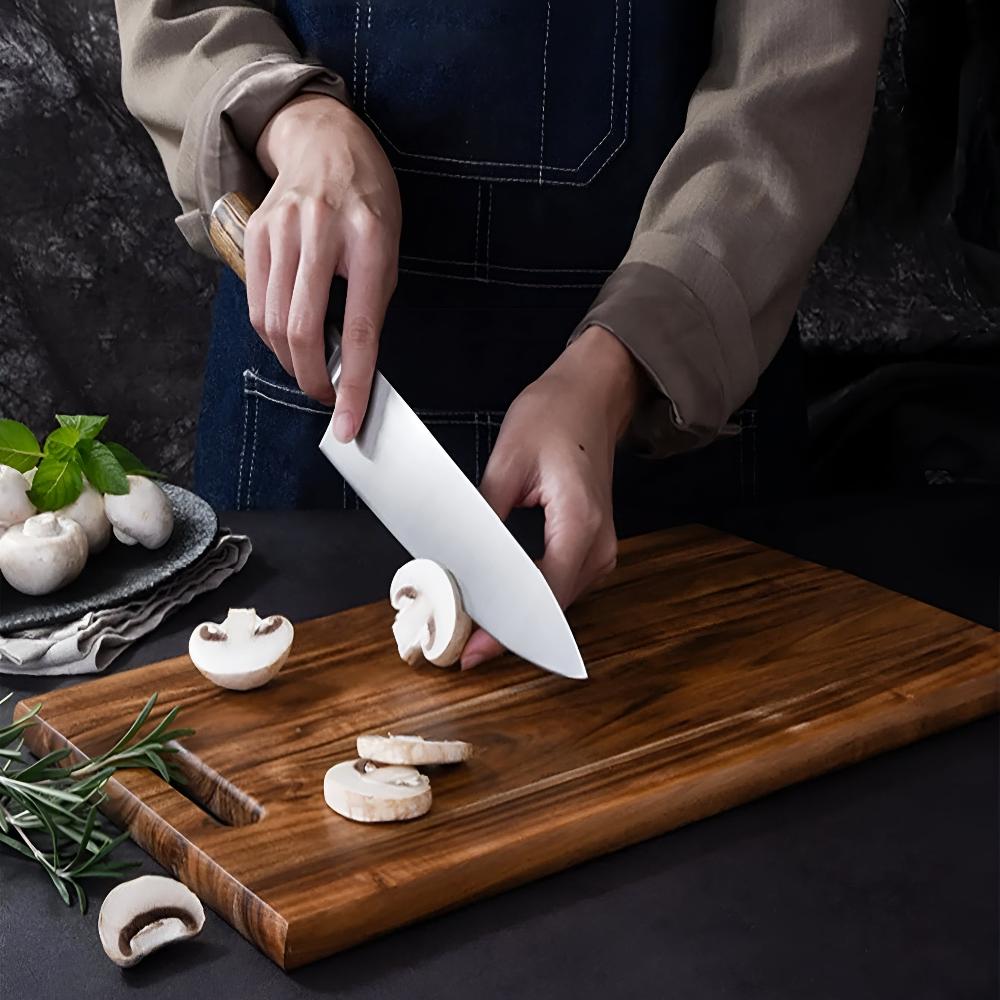 High-Quality & Sturdy Wood Cutting Board