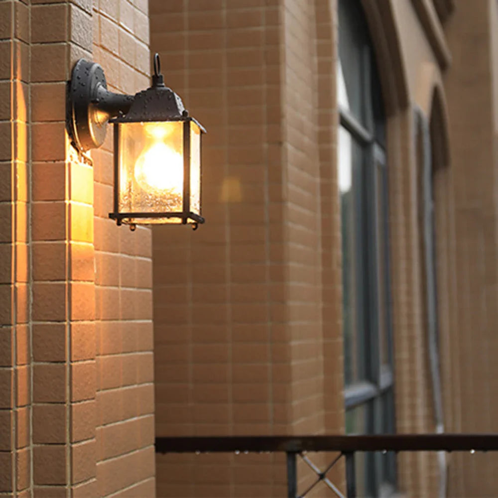 European Retro Outdoor Wall Light