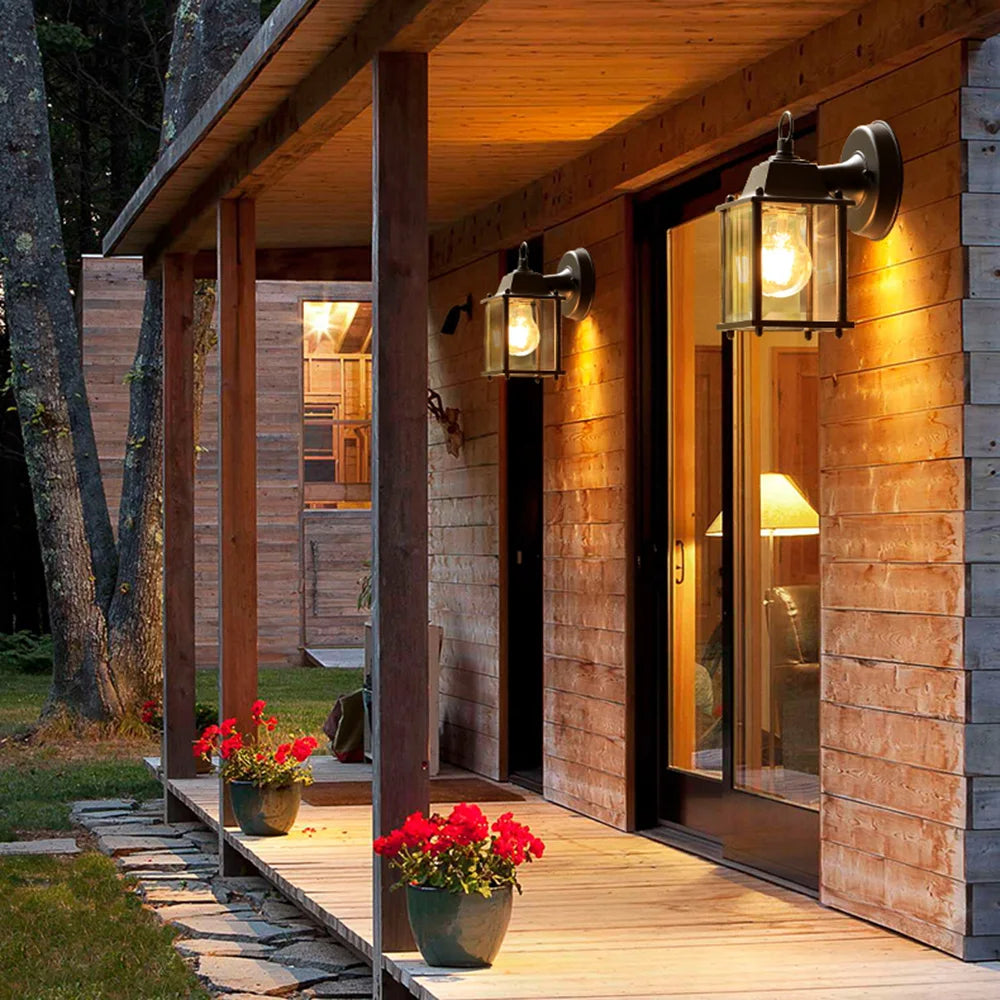 European Retro Outdoor Wall Light