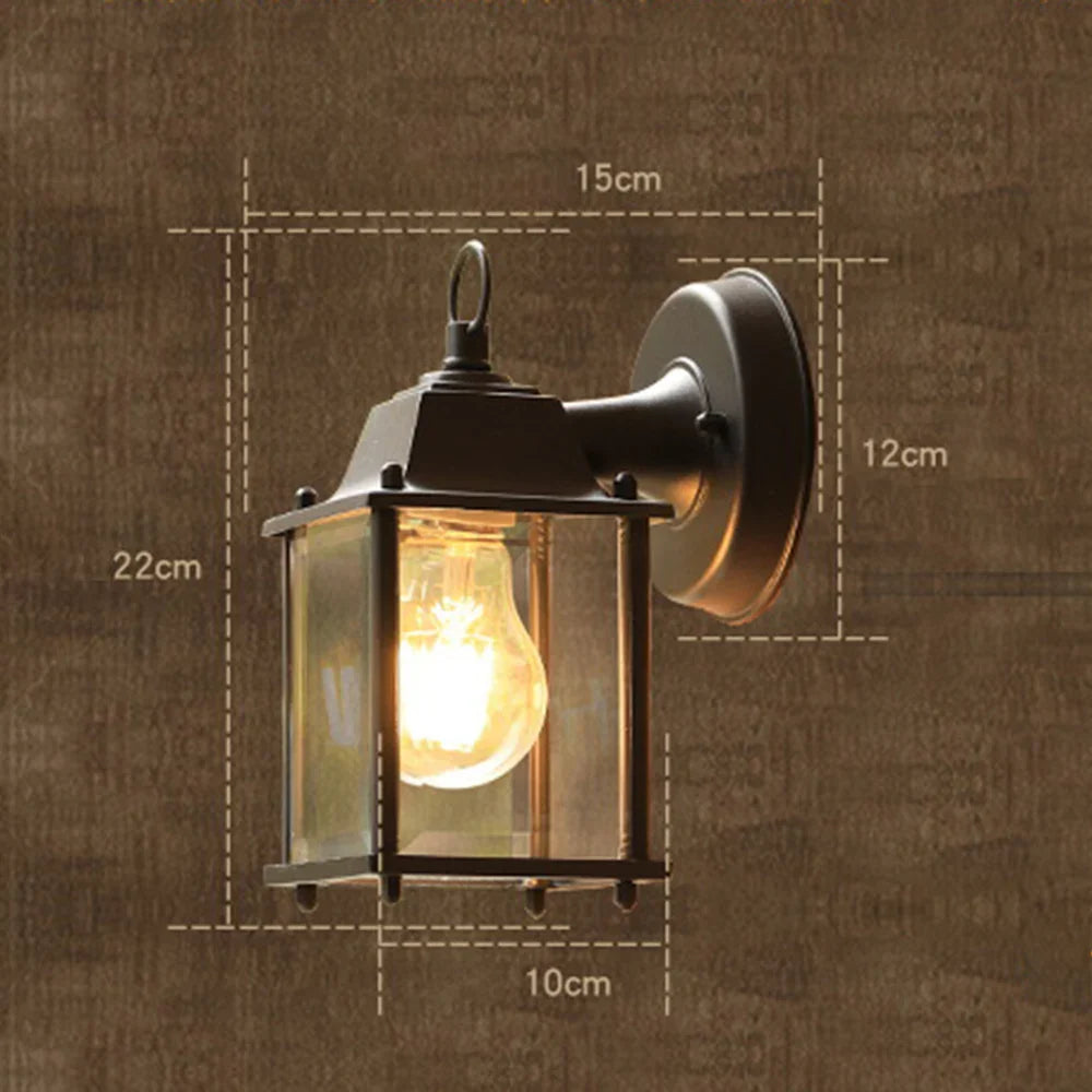 European Retro Outdoor Wall Light