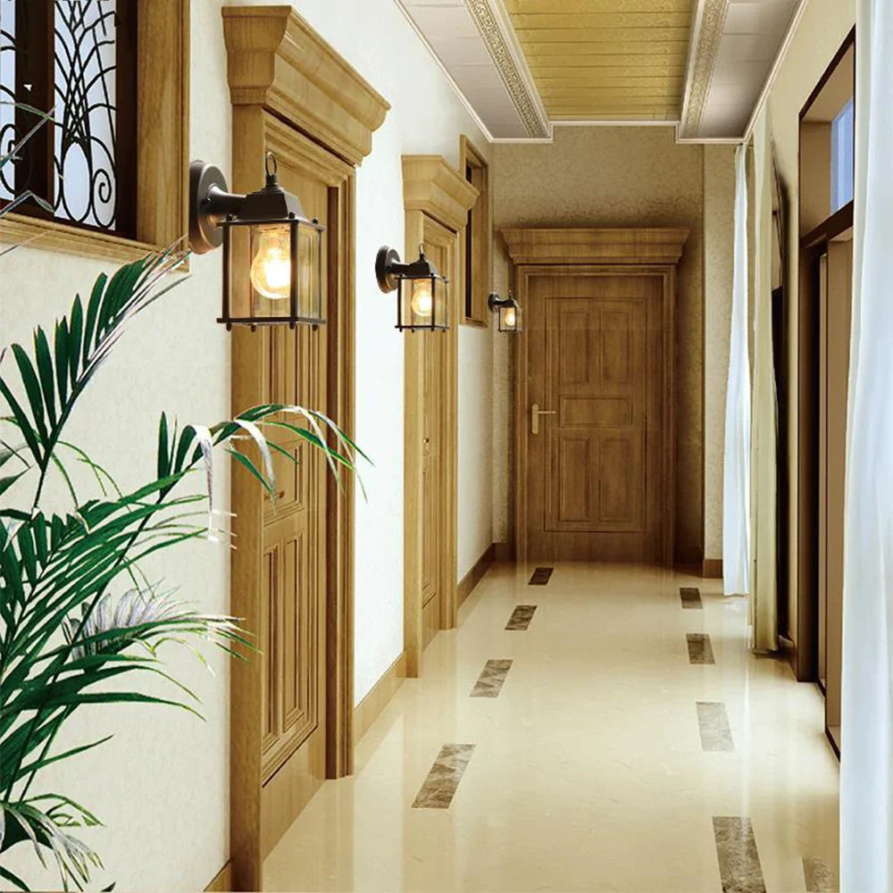 European Retro Outdoor Wall Light