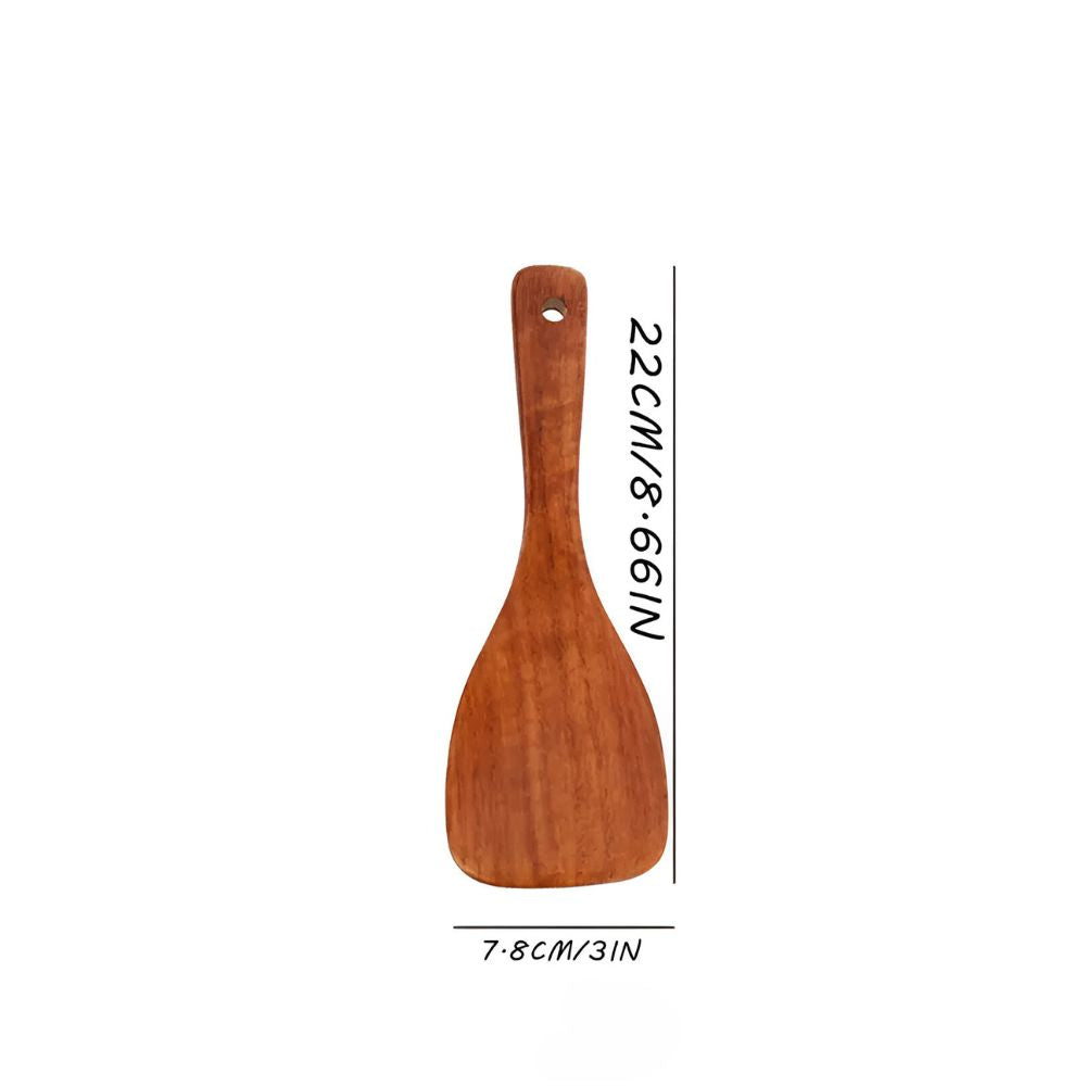 High-Quality Classic Wooden Kitchen Utensils | 4-Piece Set