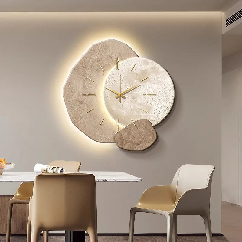 Luna Luminescence | Scandinavian Illuminating Wall Clock