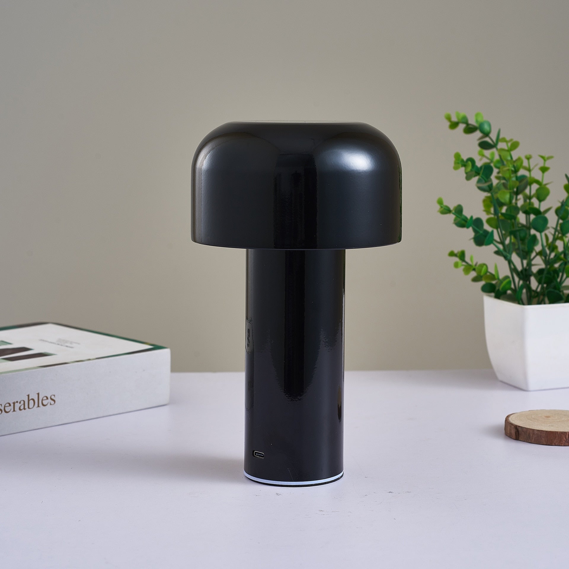 Mushroom-Shaped Portable LED Desk Lamp
