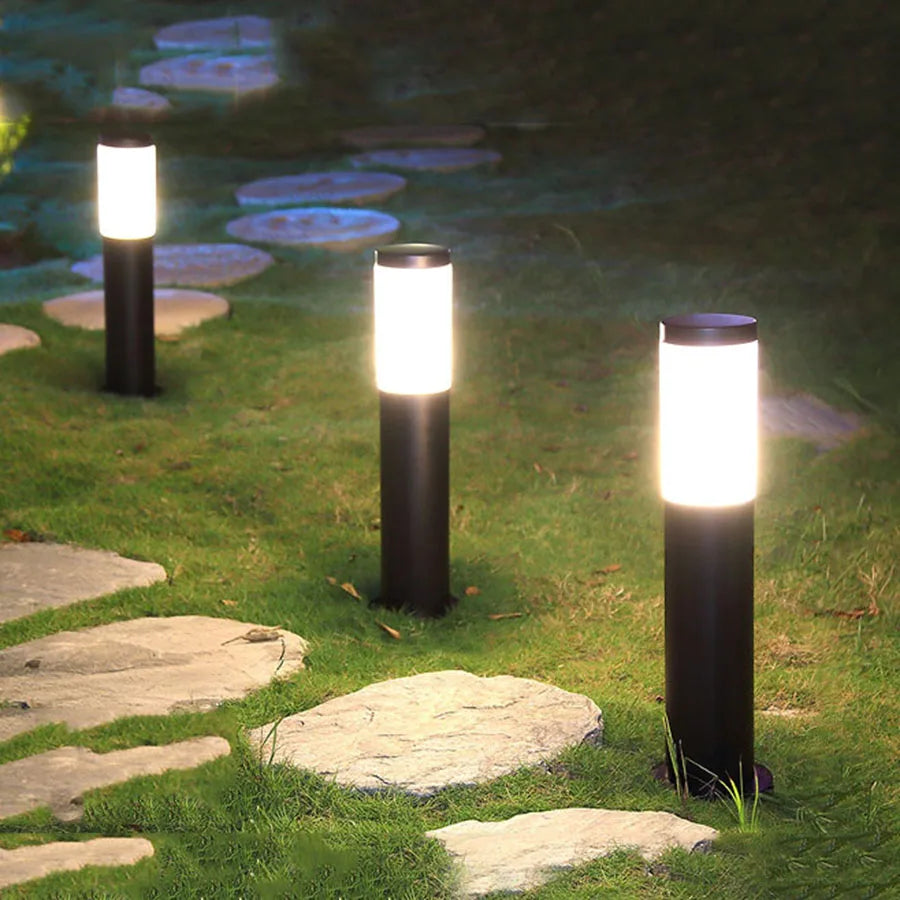 Modern Steel Garden Light
