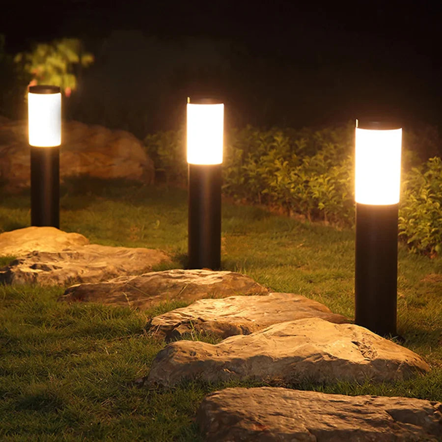 Modern Steel Garden Light