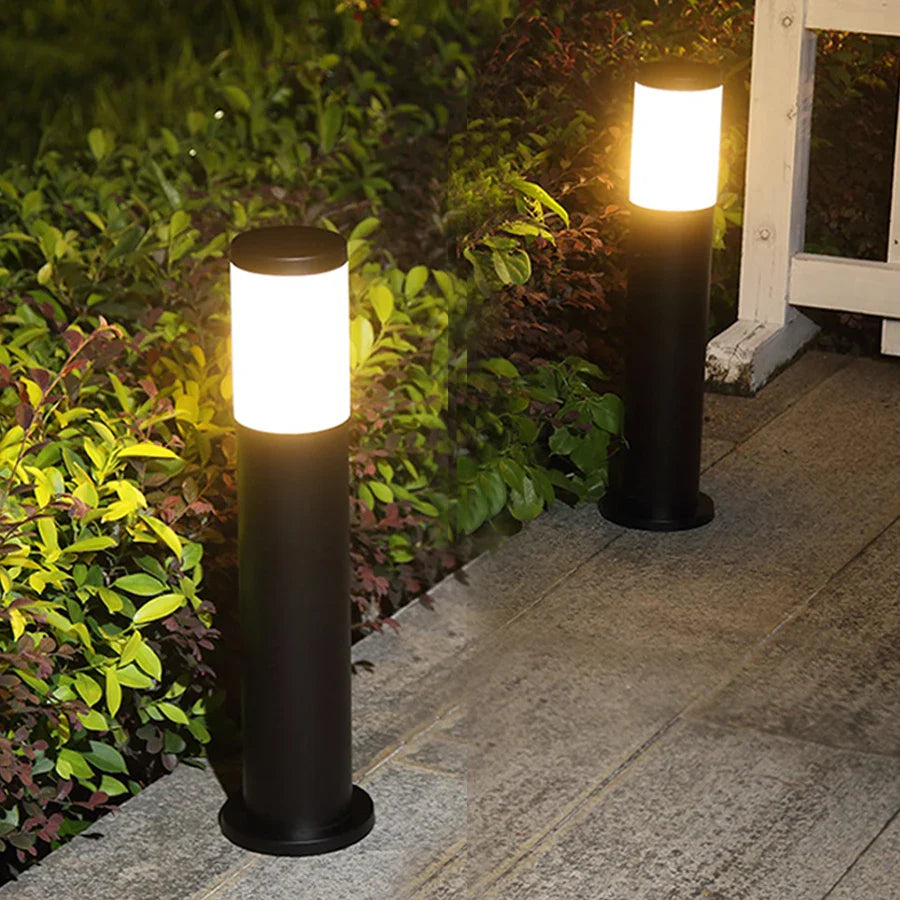 Modern Steel Garden Light