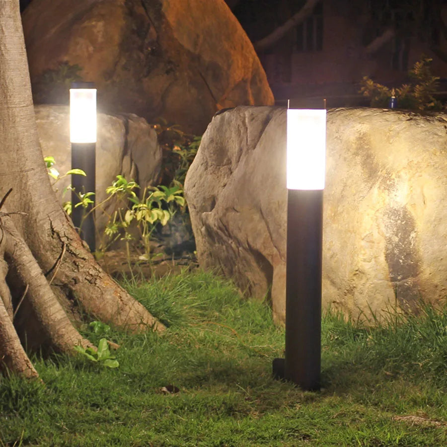 Modern Steel Garden Light
