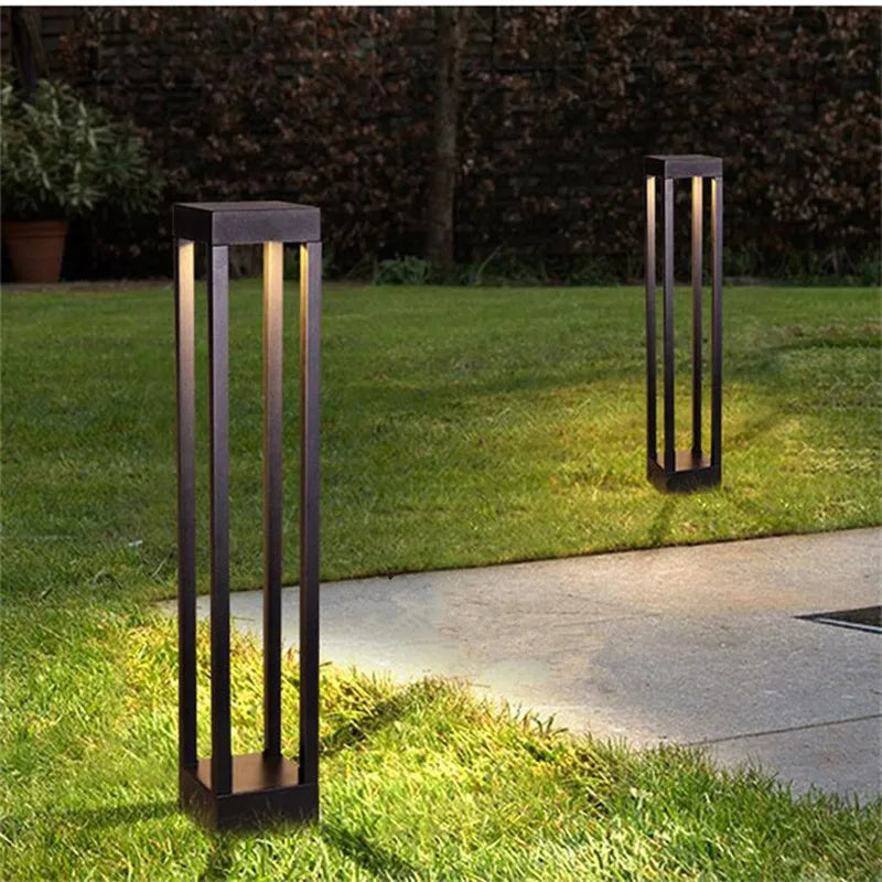 Refined Glow Outdoor Light Post
