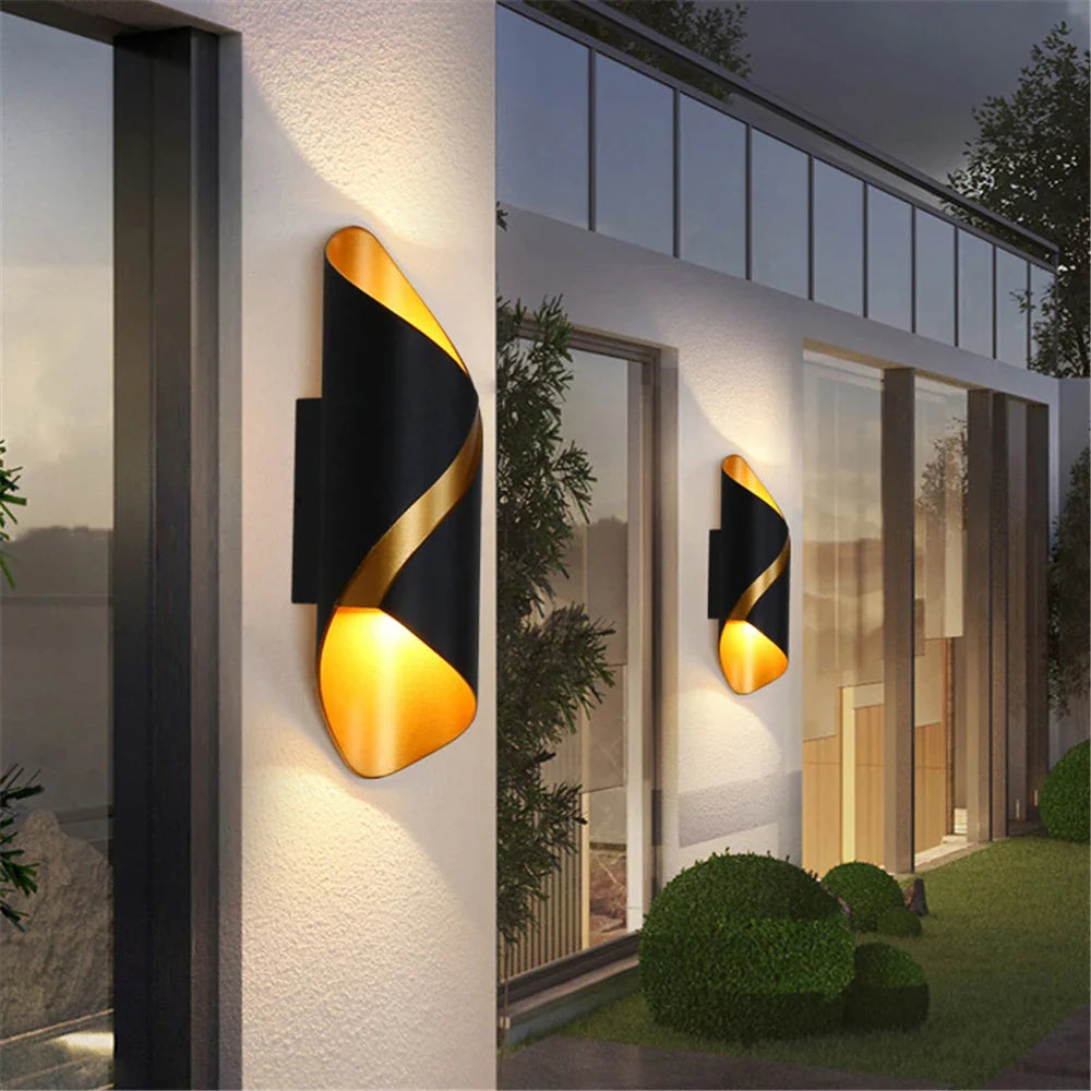 Contemporary Luxe LED Wall Light