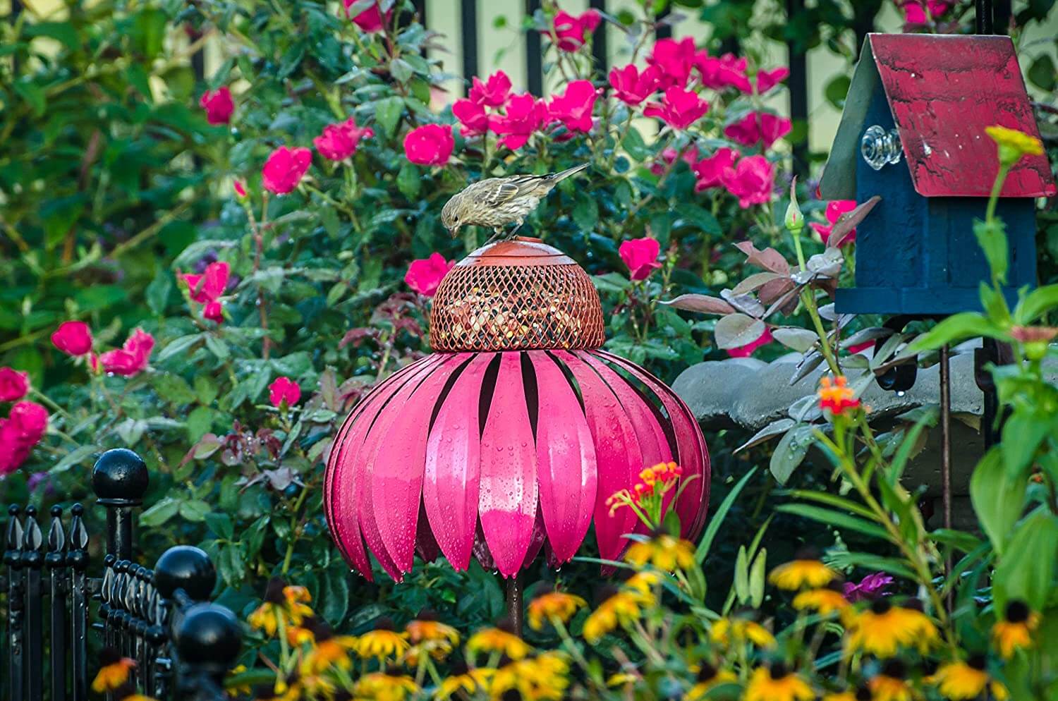 Floral Haven Bird Feeder