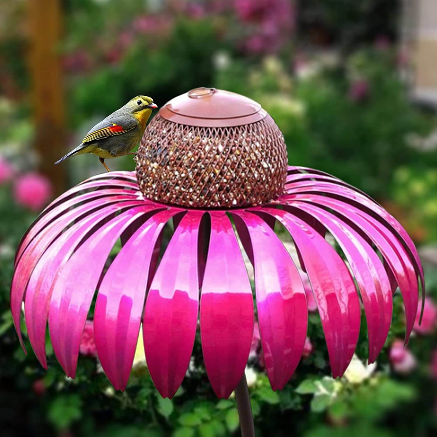 Floral Haven Bird Feeder